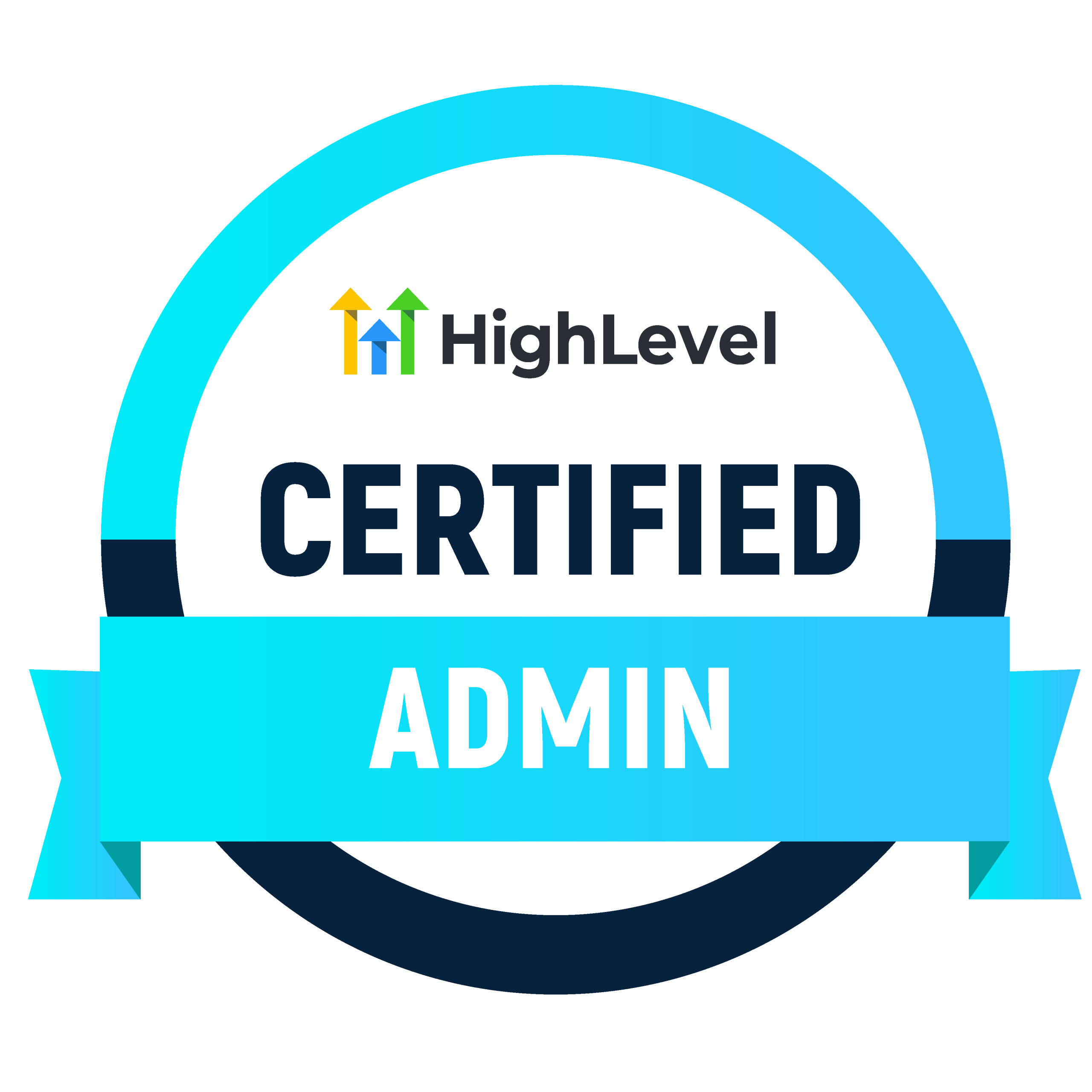 GoHighLevel Certified Admin Badge